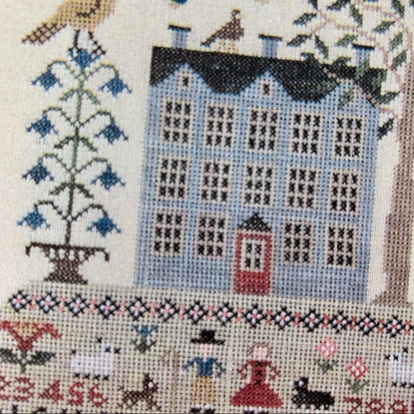 Life on Sampler Hill Counted Cross-Stitch Pattern by The Scarlet House - Picture 4 of 4